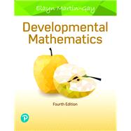 Developmental Mathematics 9780134896014
