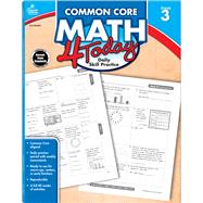 Common Core Math 4 Today, Grade 3 9781624426018