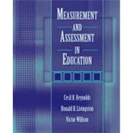 Measurement And Assessment In Education 9780205376025