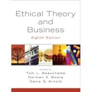 Ethical Theory and Business 9780136126027
