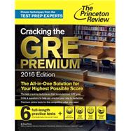 Cracking the GRE Premium Edition with 6 Practice Tests, 2016 9780804126038