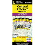 Central America Map Pack: North America: Costa Roca-Panama-Belize-Guatemala-Nicaragua, Honduras, and El Salvador 9781597756044