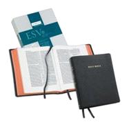 ESV Wide Margin Reference Bible, Black Edge-Lined Goatskin Leather ES746:XME 9780521736046