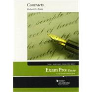 Brain's Exam Pro on Contracts, Essay 9780314286048