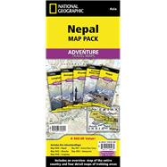 National Geographic Adventure Travel Maps Nepal Map Pack 9781597756051