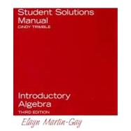 Student Solutions Manual Introductory Algebra 9780132276061