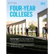 Peterson's Four-Year Colleges 2013 9780768936063