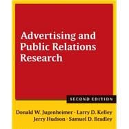 Advertising and Public Relations Research 9780765636065