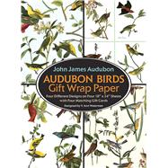 Audubon Birds Gift Wrap Paper 9780486836072
