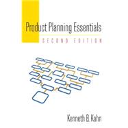 Product Planning Essentials 9780765626073