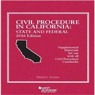 Civil Procedure in California 9781634606073
