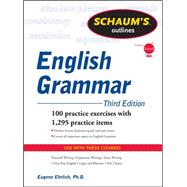 Schaum's Outline of English Grammar, Third Edition 9780071756075