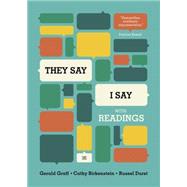 THEY SAY/I SAY-W/ACCESS 9780393666076