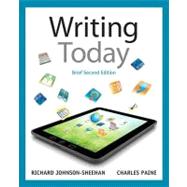 Writing Today, Brief Edition, with NEW MyCompLab with eText -- Access Card Package 9780321846082