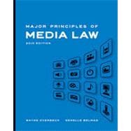 Major Principles of Media Law, 2010 Edition 9781133376088