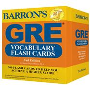 Barron's GRE Vocabulary Flash Cards 9781438076089