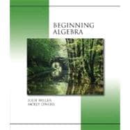 Beginning Algebra (hardcover) with MathZone 9780073016092