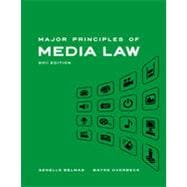 Major Principles of Media Law, 2011 Edition, 1st Edition 9781133376095