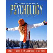 MyPsychLab Pegasus Student Access Code Card for Mastering the World of Psychology (standalone) 9780205666096