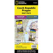 National Geographic Adventure Travel Map Czech Republic, Europe / National Geographic Destination Map City Map & Travel Guide Prague, Europe Map Pack 9781597756105