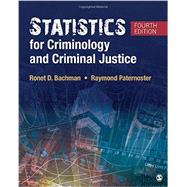 Statistics for Criminology and Criminal Justice 9781506326108