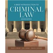 A Brief Introduction to Criminal Law 9781284056112