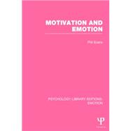 Motivation and Emotion 9781138806115