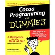 Cocoa ?  Programming For Dummies ?