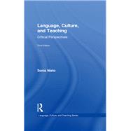 Language, Culture, and Teaching: Critical Perspectives 9781138206151