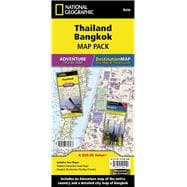 Thailand, Bangkok Map Pack: Adventure Travel Map / Destination Map-city Map & Travel Guide 9781597756167