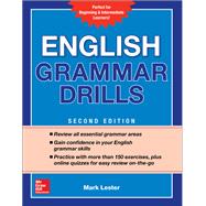 English Grammar Drills, Second Edition 9781260116175