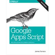 Google Apps Script 9781491946183