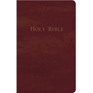 Holy Bible: King James Version, Burgundy, Bonded Leather, Personal Size Giant Print Reference Bible 9780801016189