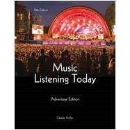 Music Listening Today, Cengage Advantage Edition (with Digital Music Download Printed Access Card and 2-CD set) 9781285446189