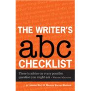 The Writer's ABC Checklist 9781907016196