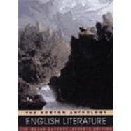 Norton Anthology of English Literature: The Major Authors 9780393976199