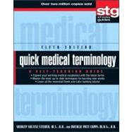 Quick Medical Terminology A Self-Teaching Guide 9780470886199