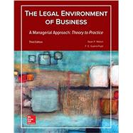 Legal Environment of Business, A Managerial Approach: Theory to Practice 9781259686207