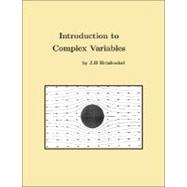Introduction to Complex Variables
