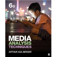 Media Analysis Techniques 9781506366210