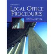 Legal Office Procedures 9780130496218