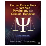 Current Perspectives in Forensic Psychology and Criminal Behavior 9781483376219