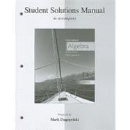 Students Solutions Manual For Use With Intermediate Algebra 9780077476229
