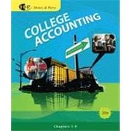 College Accounting, Chapters 1-9, 20th Edition 9781133456230