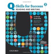 Q: Skills for Success 2 Reading & Writing Student Book with Student Access Code Card 9780194756235