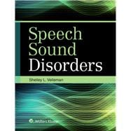 Speech Sound Disorders 9781496316240