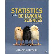 Statistics for the Behavioral Sciences 9781506386256