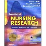 Essentials of Nursing Research Methods, Appraisal, and Utilization, With Online Articles 9780781746267