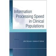 Information Processing Speed in Clinical Populations 9781138006270