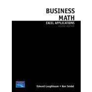 Business Math Excel Applications for Business Mathematics Value Package (includes Business Math and Study Guide Package) 9780135056271